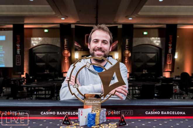 Pascal Lefrancois wint het 2018 partypoker LIVE MILLIONS Grand Final Barcelona €10.300 Main Event (€1.700.000) Pascal Lefrancois wint het 2018 partypoker LIVE MILLIONS Grand Final Barcelona €10.300 Main Event (€1.700.000)
