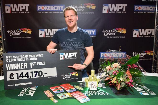 Rens Feenstra wint WPT Amsterdam Main Event voor €144.170, Berende eindigt als zesde Rens Feenstra wint WPT Amsterdam Main Event voor €144.170, Berende eindigt als zesde