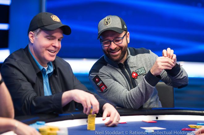 Cary Katz and Daniel Negreanu