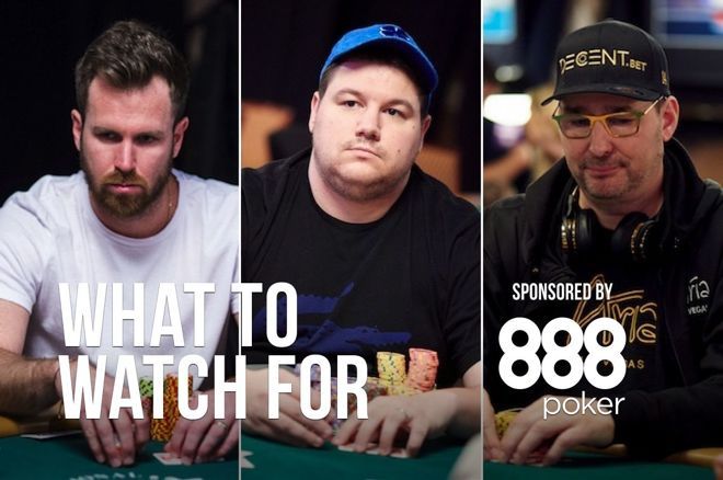 John Racener (left), Shaun Deeb (center), Phil Hellmuth (right)