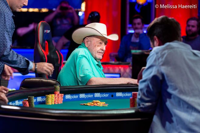 2018 WSOP (12) - Doyle Brunson neemt afscheid met zesde plaats, Metaal & Lybaert naar Dag 3 0001 2018 WSOP (12) - Doyle Brunson neemt afscheid met zesde plaats, Metaal & Lybaert naar Dag 3 0001