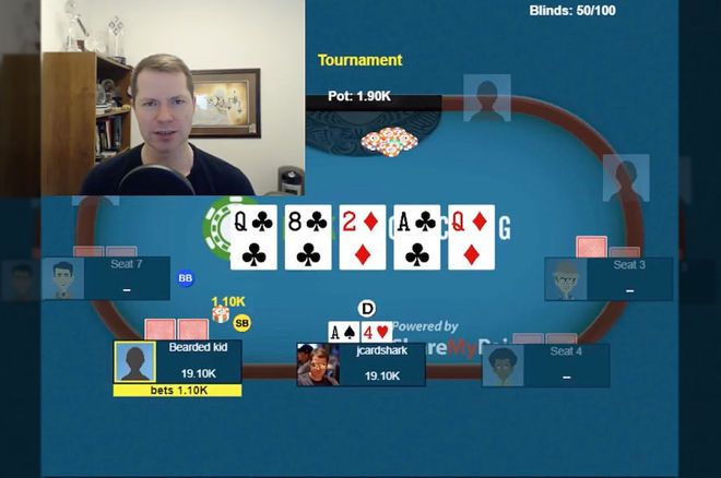 Call o Fold? Jonathan Little Trova Top Pair Al Turn, ma al River Oppo Aggredisce