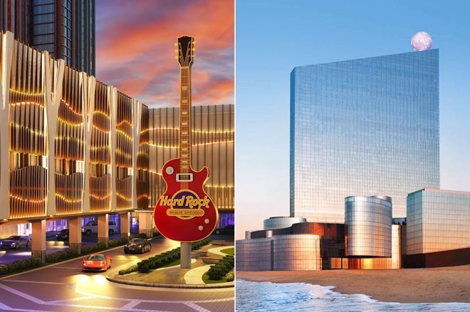 Artists' renderings of the Hard Rock Atlantic City and Ocean Resort Casino