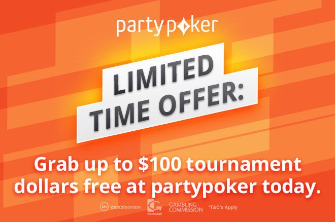 partypoker free tournament dollars