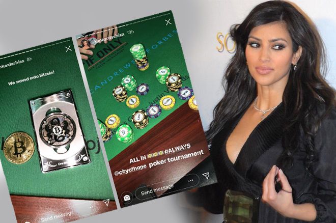 Kim Kardashian poker