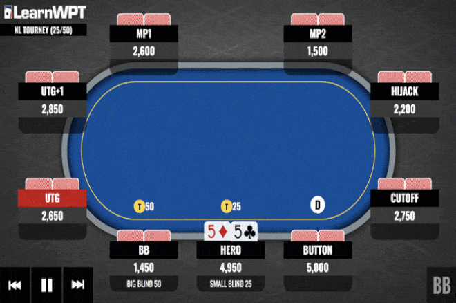 heads up poker is dealer small blind
