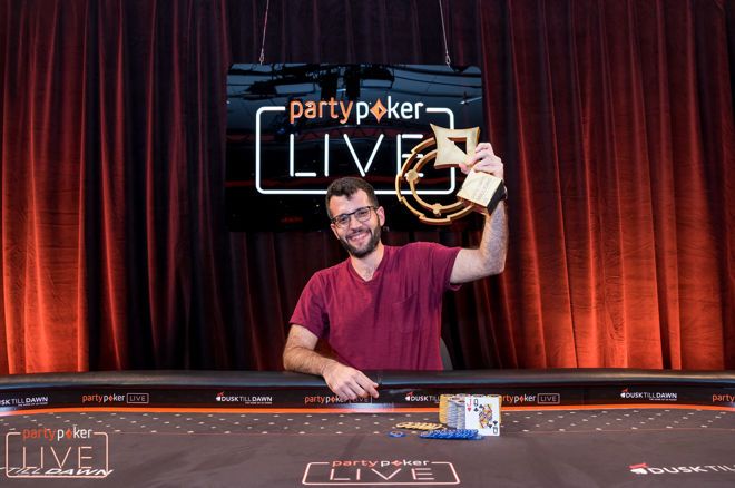 Ioannis Angelou-Konstas wint het partypoker LIVE MILLIONS UK Main Event voor £940.000 ($1.224.228) Ioannis Angelou-Konstas wint het partypoker LIVE MILLIONS UK Main Event voor £940.000 ($1.224.228)