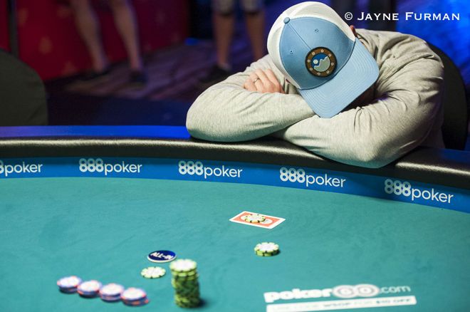 Having Only a Flush and Facing a River Check-Raise All-In