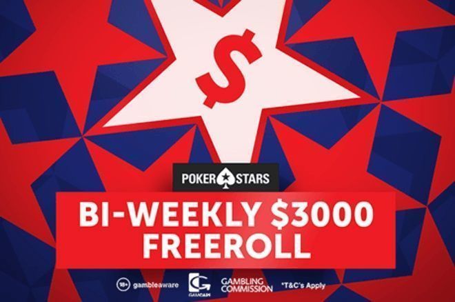 $3,000 PokerNews Freeroll $3,000 PokerNews Freeroll