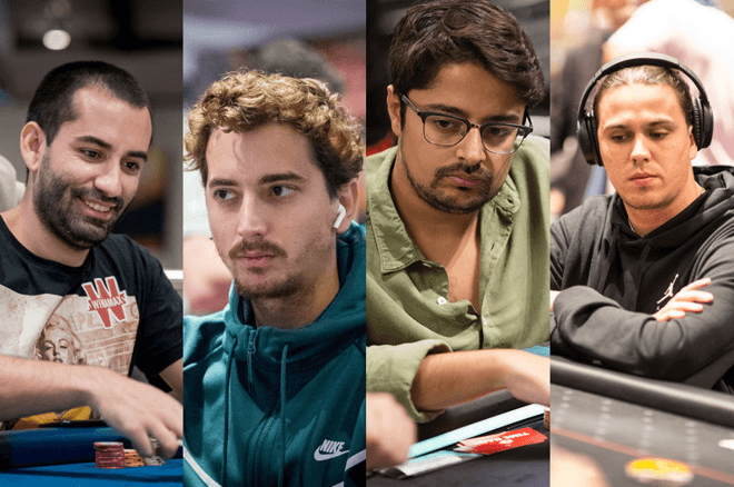 WSOPE Main Event: João "Naza114" Vieira, Diogo Veiga, Michel Dattani e Pedro Marques