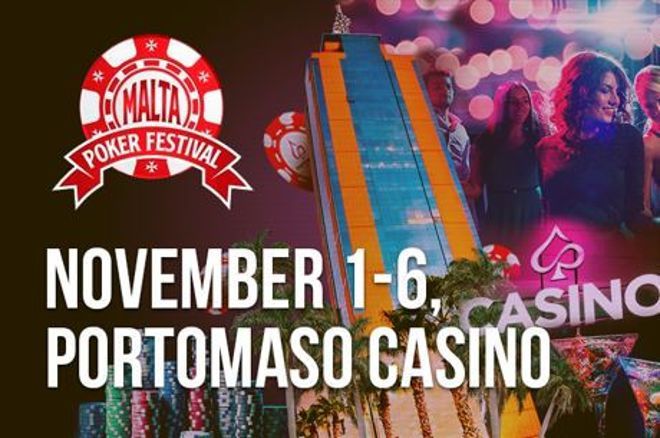 Malta Poker Festival on Nov. 1-6, 2018