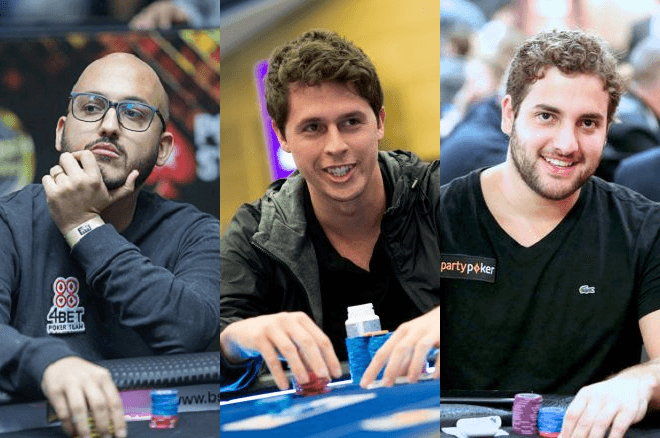 Diego Bittar, Bruno Volkmann e Jo?o Sim?o - Poker Online - partypoker