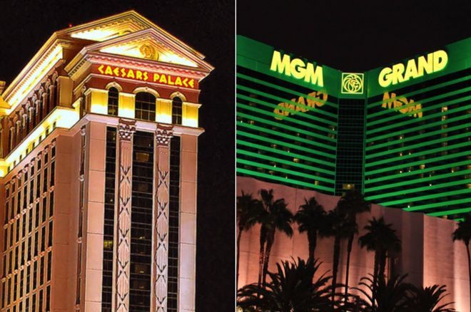 Caesars Palace and the MGM Grand, Las Vegas