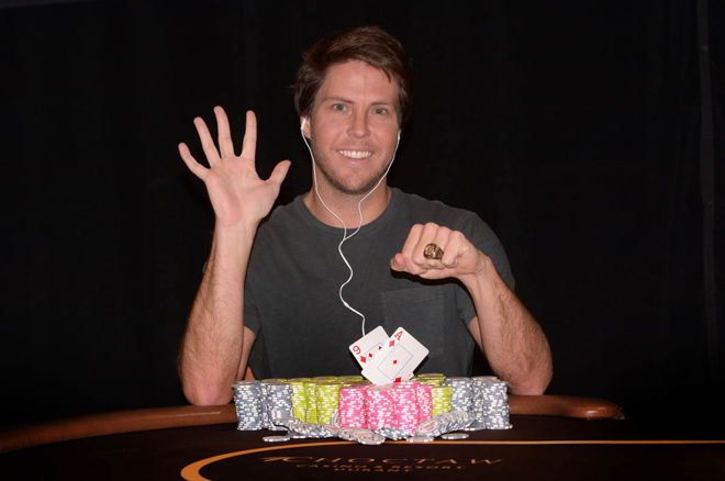 Maxwell Young after fifth WSOP Circuit victory