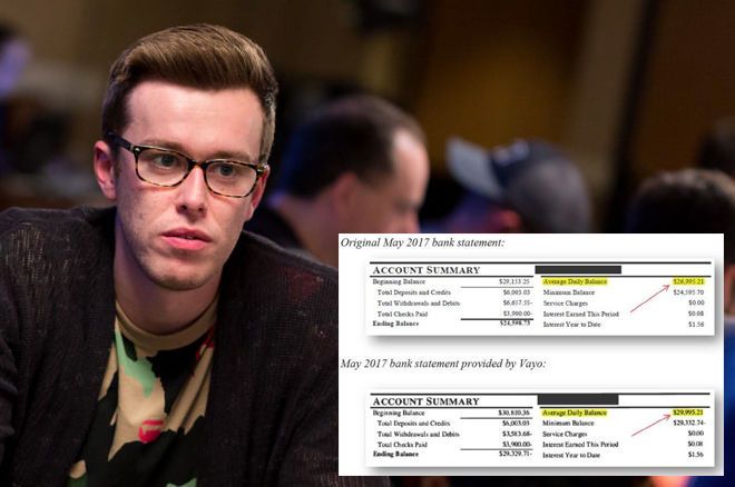 Vayo Drops lawsuit against PokerStars, PokerStars sues Vayo stating he forged evidence