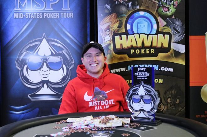 Brett Halan won the 2018 Wisconsin State Poker Championship