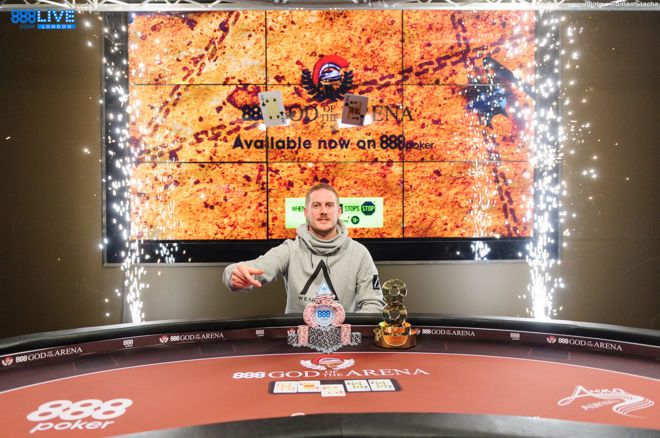 James Williams wins the 2018 888poker LIVE Festival London £1,100 Main Event (£121,000)