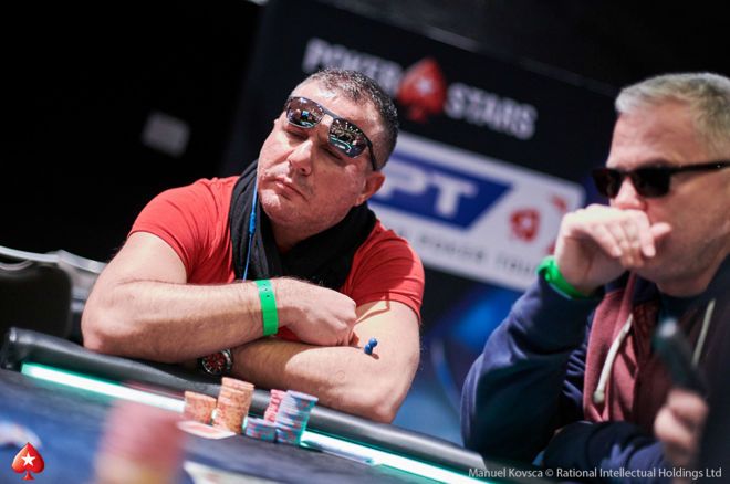 Akin Tuna leads the €10,300 High Roller at PokerStars EPT Prague
