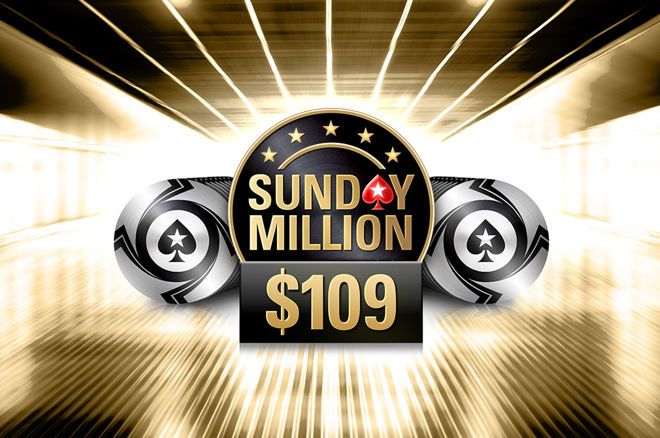 PokerStars has announced that the Sunday Million will feature a buy-in of $109 going forward.