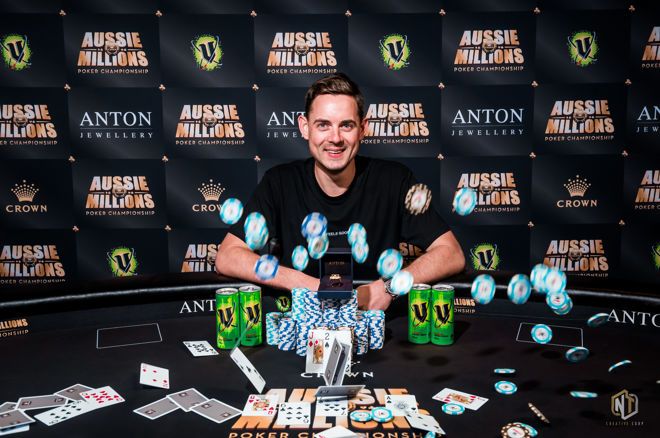 Toby Lewis Campeão do AU$ 50K Challenge do Aussie Millions 2019