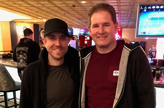 Andrew Neeme with MUG follower Brian Stafford Andrew Neeme with MUG follower Brian Stafford