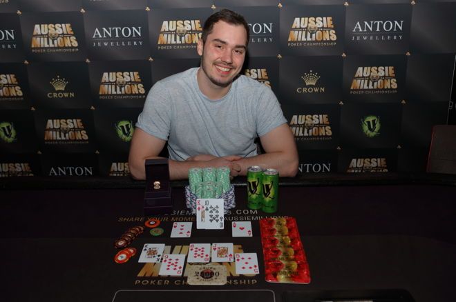 Anton Morgenstern Wins the AU$25,000 Pot Limit Omaha