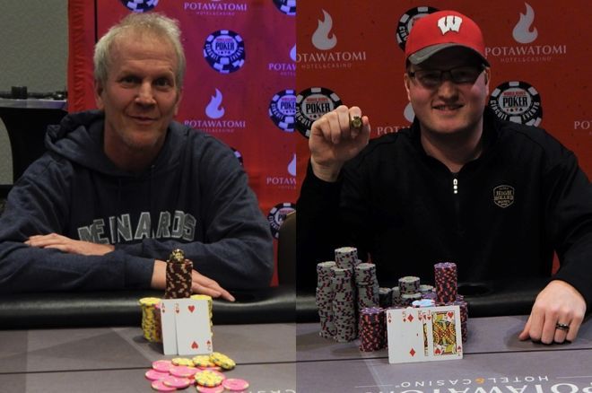 Brett & Josh Reichard both won rings at WSOP Circuit Potawatomi