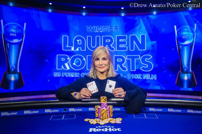 Lauren Roberts Vence Evento #3 do US Poker Open para $218.400