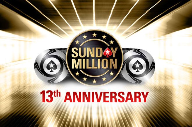 13º Aniversário do Sunday Million - $10 Milhões Garantidos!