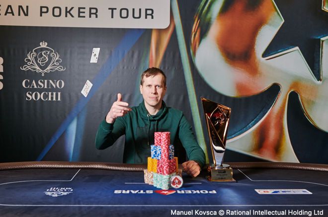 EPT National Sochi Winner Yury Masliankou