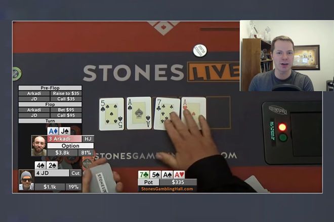 Jonathan Little's Weekly Poker Hand: Facing Off Against a Straight and Flush Draw