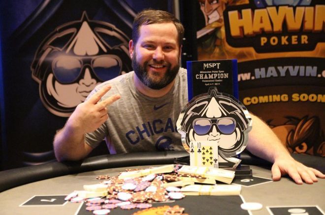 Dan Bekavac won his second MSPT title, six years after his first.