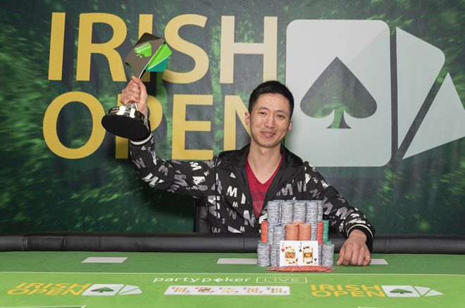 Weijie Zheng Vence Maior Irish Poker Open da História