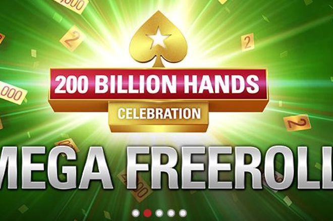 200 Billion Hands : Mega Freeroll à 100.000€ sur PokerStars 0001