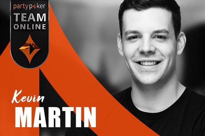 Kevin Martin é o Novo Membro da partypoker Team Online