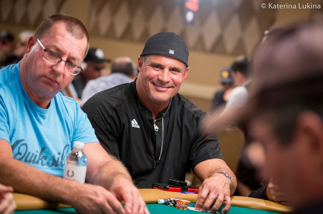 Jose Canseco came out to the WSOP for the BIG 50 event.