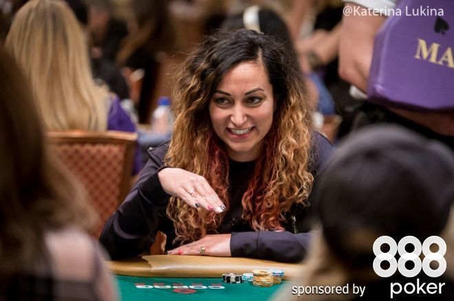 Survivor contestant Shirin Oskooi is enjoying her foray into poker.