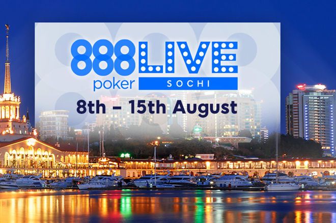 Head to the Russian Riviera for 888poker LIVE Sochi for Just $0.01 0001