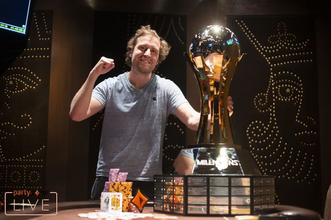 Tom Marchese Vence partypoker MILLIONS Vegas no Aria para $1.000.000