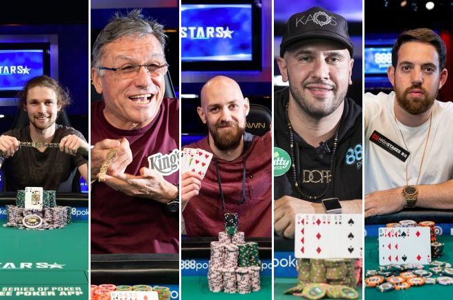 All the World Series of Poker Bracelet Winners So Far