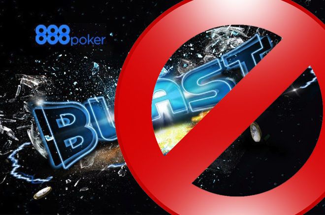 888poker.pt Remove Torneios BLAST da Oferta