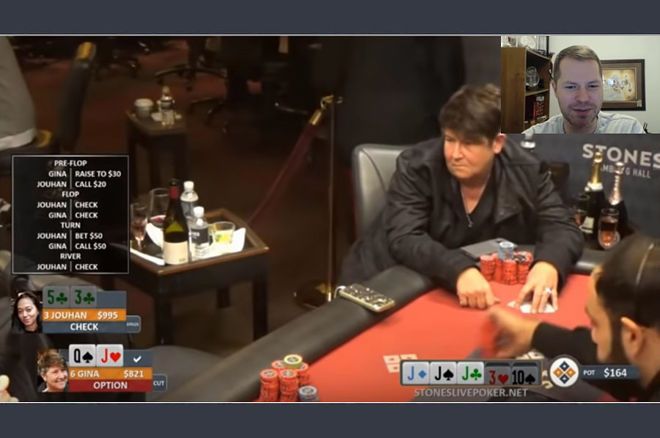 Jonathan Little's Weekly Poker Hand: Flopping Quads and Considering Tells