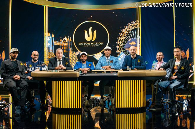 Vivek Rajkumar leads the final eight in the Triton Million London event heading to the final day.