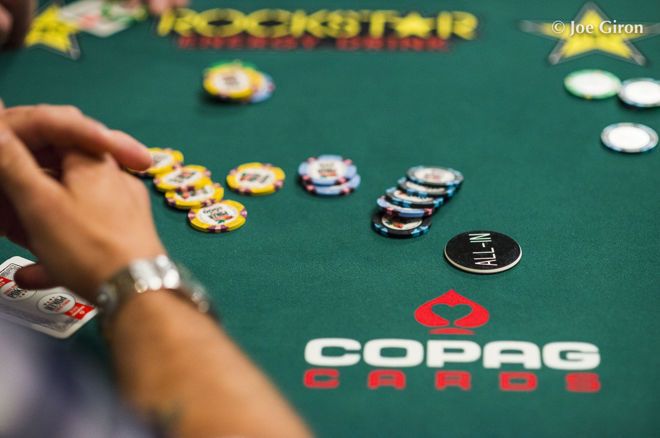 Dealing With a Short Stack All-In in a Small Stakes WSOP Event