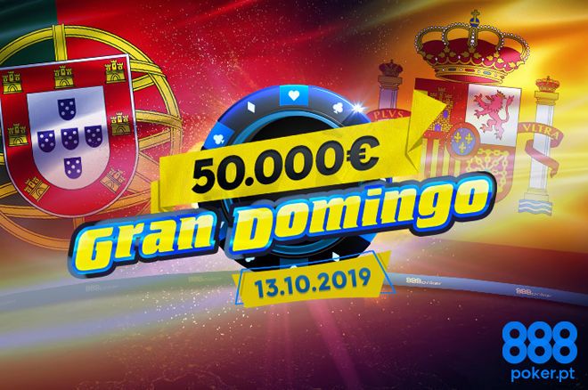 Gran Domingo da 888poker com €50.000 Garantidos
