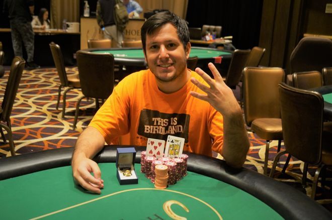 Horsehose Baltimore High Roller Champion Nicholas Verderamo