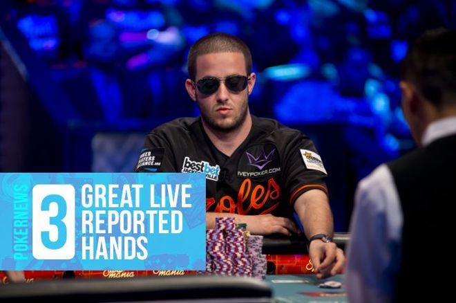 Merson showed nerves of steel with a huge all-in bluff.