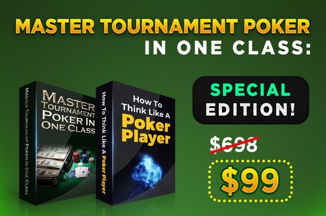 2019 PokerNews Holiday Gift #5: Master Tournament Poker In One Class: Special Edition