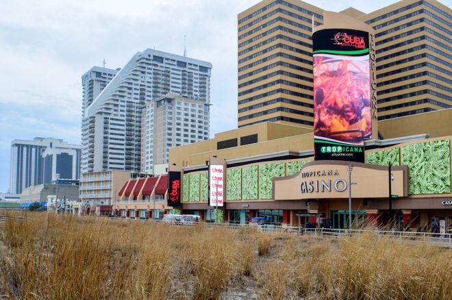 The Atlantic City's famed Boardwalk