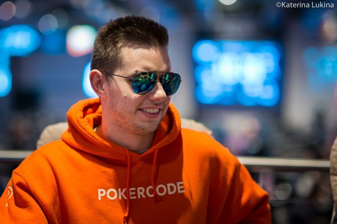 Matthias Eibinger is repping his new Pokercode training program.